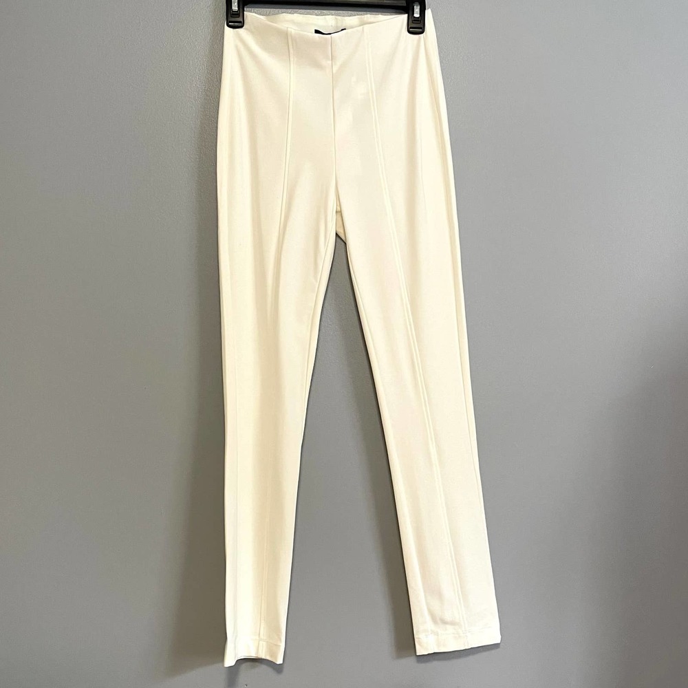 Capsule 121 Ivory The Unity High Rise Ankle Skinny Pants NEW XS